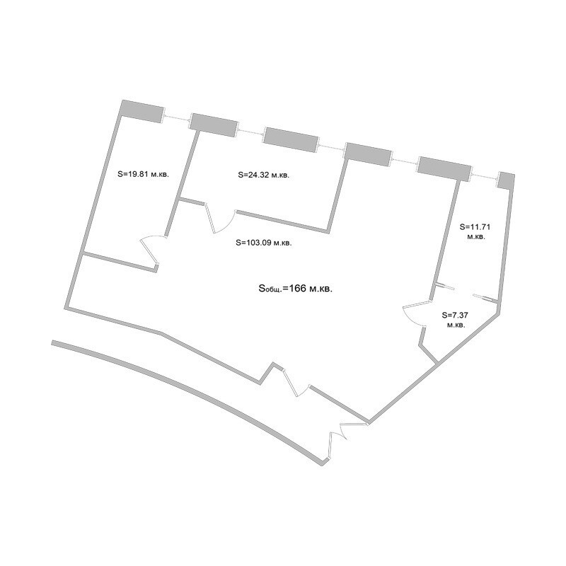 Оренда офісне приміщення на улица Рыбальская, д.22 приміщень - 1, поверх - 3/5 Киев - изображение 4