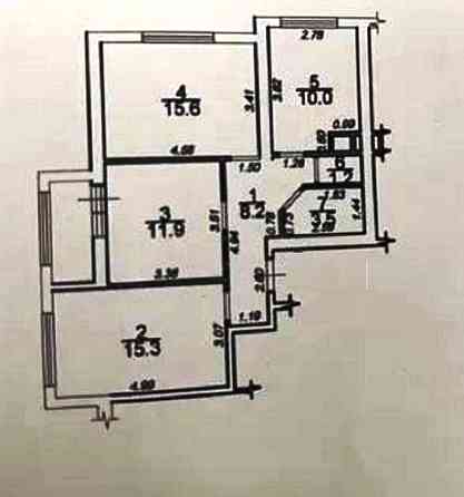 Трехкомнатная квартира в 34 Жемчужине от СК Кадор Одесса
