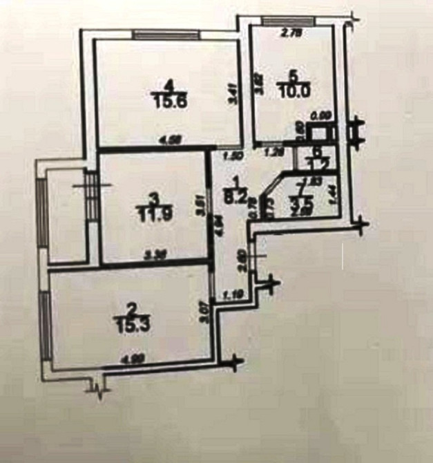 Трехкомнатная квартира в 34 Жемчужине от СК Кадор Одеса - фото 5