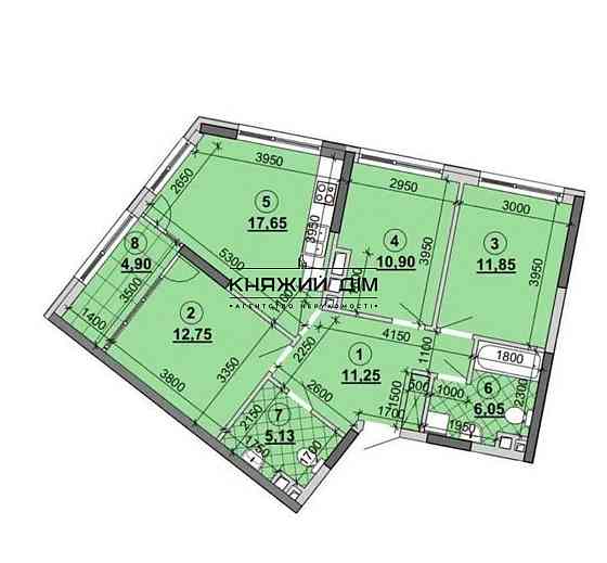 Продається 3 кімнатна квартира в гарному ЖК Грейт. № 21146241 Київ
