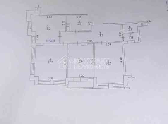 Продаж Квартира 3-кімнатна, 6/19 поверх на вул. Гвардійців Широнінців Харків