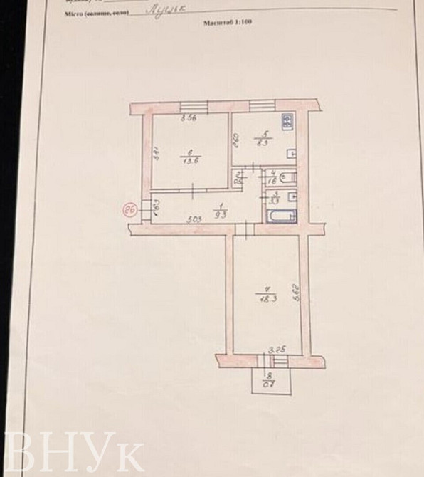Продаж Квартира 2-кімнатна, 2/4 поверх на Волі Луцьк - фото 2