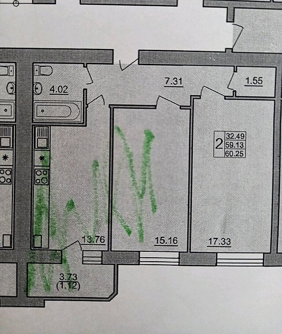 Продаж 2к квартири, вул.В.Великого / Аляска / Тернопіль Тернопіль - фото 3