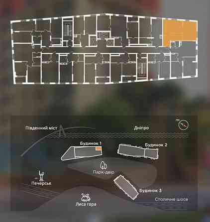 Продаж Квартира 1-кімнатна, 8/26 поверх на Столичне шосе, 1Б Київ