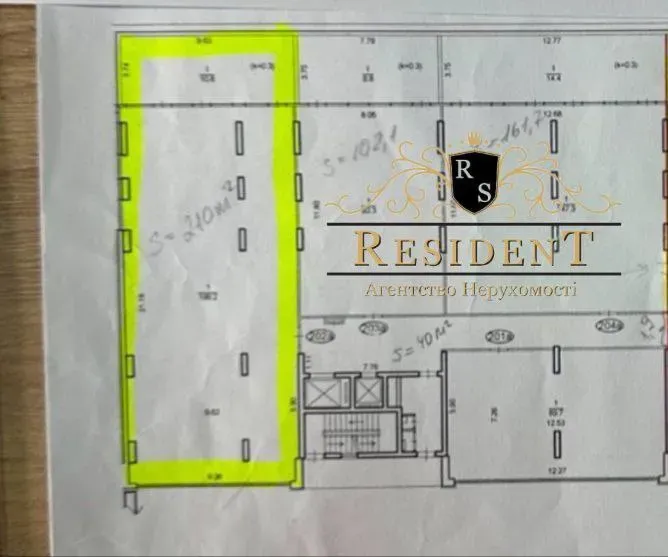 Здається Офісні приміщення площа 210 кв.м  Дніпро  Дніпро - фото 7