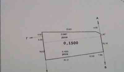 Продаж земельної ділянки 15 соток на ул. Школьная, 51 Бурлача Балка
