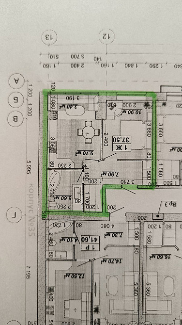 Продаж Квартира 1-кімнатна, 14/14 поверх на вул. Княгинин Івано-Франківськ - фото 2