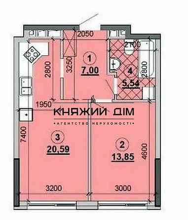 Продаж 1 кімнатної квартири по вул. Дніпровська Набережна 15К ЖК Great 21145895 Київ