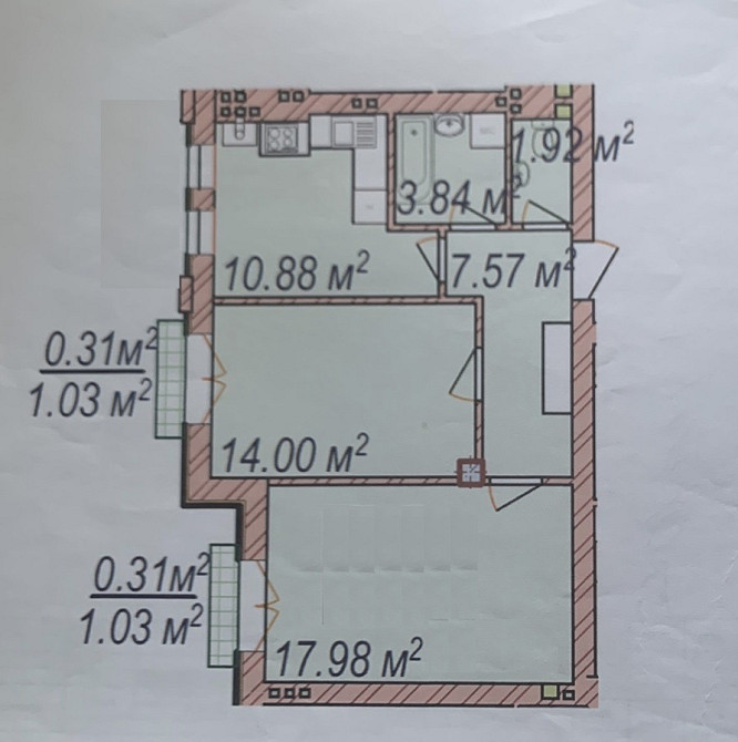2-комнатная. Клубный дом. ЖК "Челси". Фонтан. Море! Одеса - фото 8