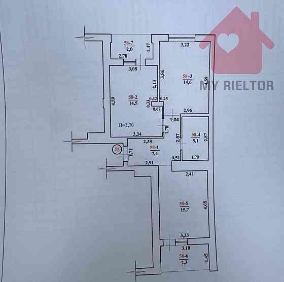 Продаж 2-кім квартирі у районі Боздош! Uzhhorod