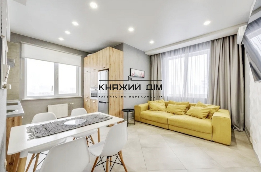 Видова 3 кім. студіо в ЖК бізнес класу Смарт Плаза політех № 11196145 Київ - фото 6