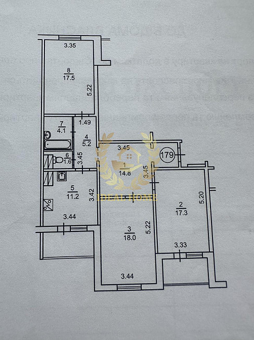 Продаж Квартира 3-кімнатна, 16/21 поверх на Данькевича Константина ул., 8 Kiev - photo 2