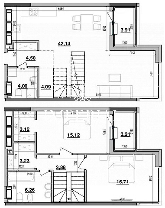 Продаж Квартира 1-кімнатна, 20/26 поверх на вул. Коновальця Євгена Київ - фото 12