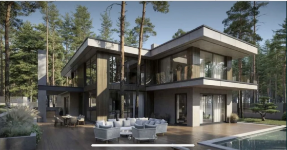 For sale 2-storey House with land 18 ares 550 sq.m 5 rooms at J82J+F8, Києво-Святошинський район, Київська область, 08106 Moshchun