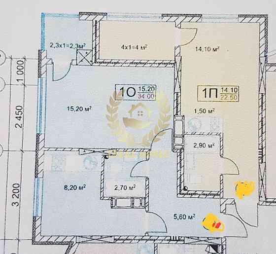 Продаж Квартира 1-кімнатна, 15/26 поверх на Машиностроительный пер., 26 Київ