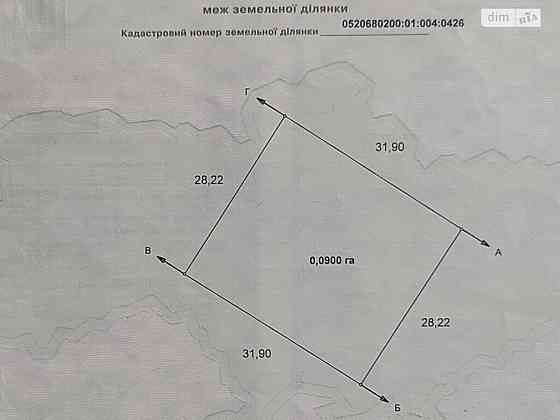 Продаж земельної ділянки 9 соток на Каденюка Вінниця