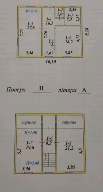 Продаж 2-поверховий Будинок з ділянкою 8 сот 150 кв.м 4 кімн. на Баришівська Житомир - фото 1