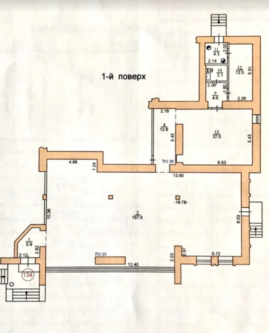 Оренда приміщення вільного призначення поверх - 1/5 Ternopil' - photo 10