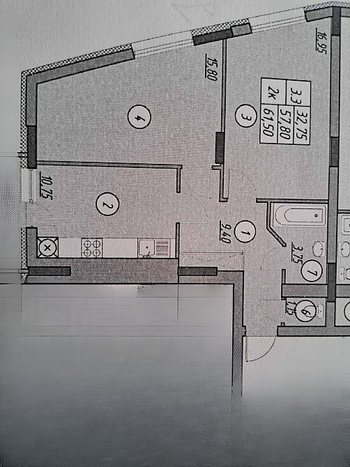 Продаж. Двокімнатна квартира. Тернопіль. Дружба Ternopil' - photo 11