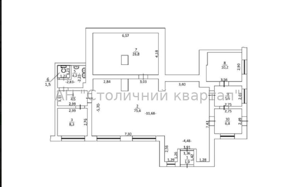 Продаж торгове приміщення на Радченка Петра вул., 25 приміщень - 7, поверх - 1/3 Київ - фото 10