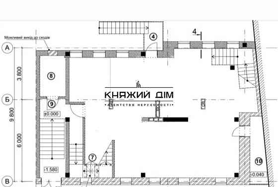 Оренда офісне приміщення на Андреевский спуск поверх - 1/3 Kiev