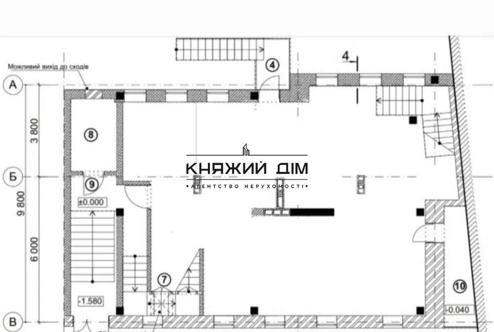 Оренда офісне приміщення на Андреевский спуск поверх - 1/3 Kiev - photo 5