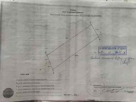 Продаж земельної ділянки 8 соток Хриплин