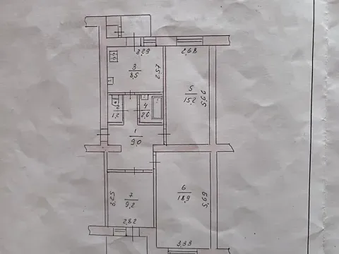 For sale 3-room Apartment 67.1 sq.m Соборності проспект 24А Luts'k - photo 17