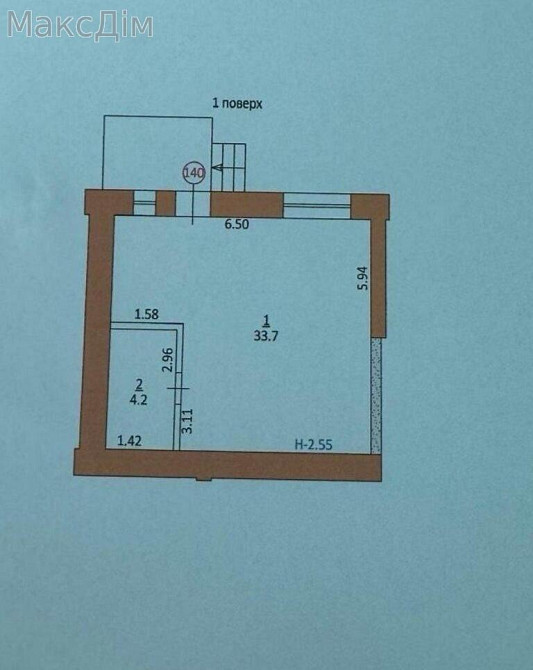 Оренда офісне приміщення на вул. Тролейбусна приміщень - 1, поверх - 1/18 Тернопіль - фото 2