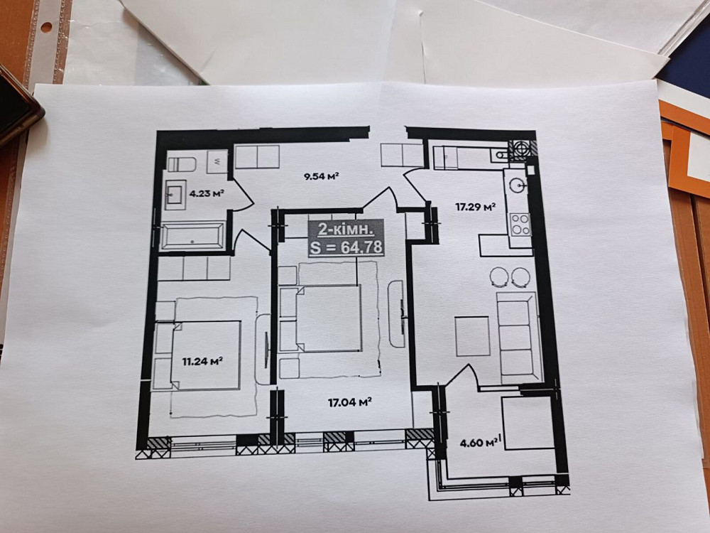 Продаж Квартира 2-кімнатна, 7/10 поверх на вул. Національної Гвардії Івано-Франківськ - фото 3