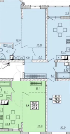 3-х комнатная квартира ЖК Прохоровский квартал Одеса