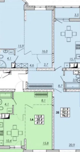 3-х комнатная квартира ЖК Прохоровский квартал Odessa - photo 5