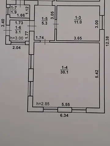 Продаж 1-поверховий   70.5 кв.м 4 кімн. на Новобузька вулиця 1А Миколаїв - фото 11