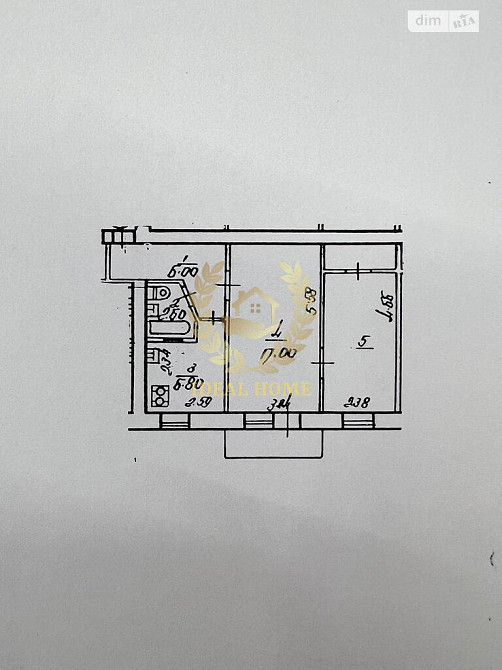 Продаж 2к квартири під ремонт біля парку Відрадний Киев - изображение 6