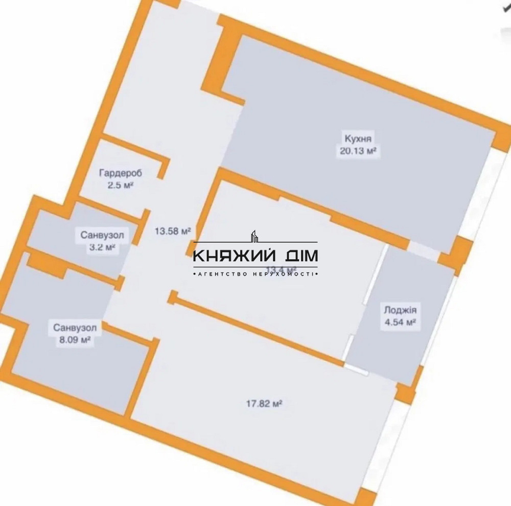 #127961;#65039; Продам 2-кімнатну квартиру 84 м#178; | ЖК GREAT | вул. Причальна, 12 | З документами#128205; Київ - фото 4