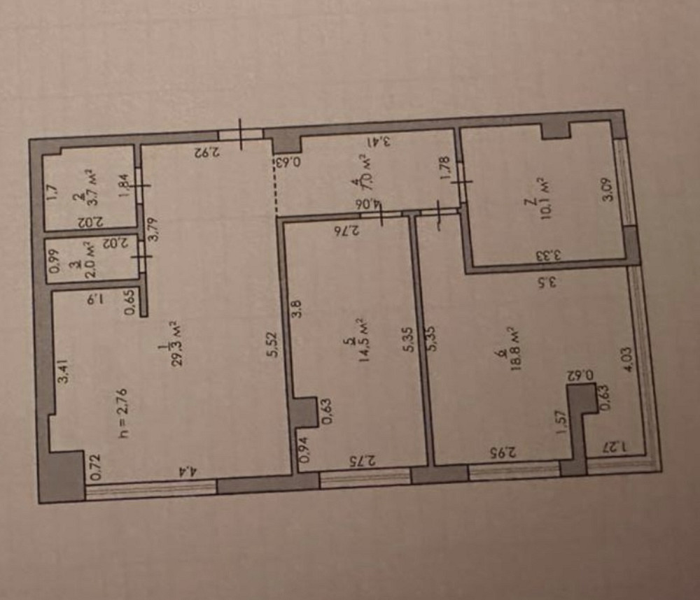 Продаж Квартира 3-кімнатна, 6/9 поверх на Національної Гвардії вул., 3в Івано-Франківськ - фото 10