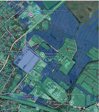 Продаж земельної ділянки 6 соток на Вишнева Житомир