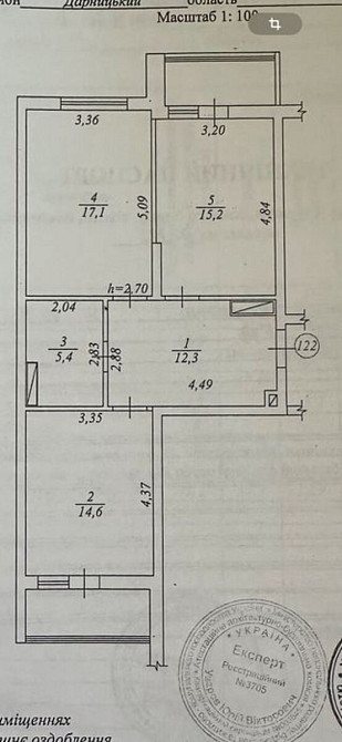 Продаж Квартира 2-кімнатна, 15/25 поверх на Ревуцького, 40Б Київ - фото 1