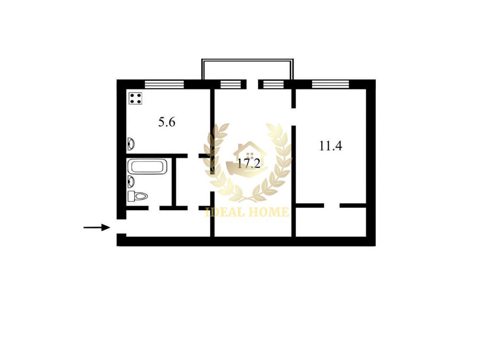 Продаж Квартира 2-кімнатна, 4/5 поверх на Мрии ул., 17Б Київ - фото 2