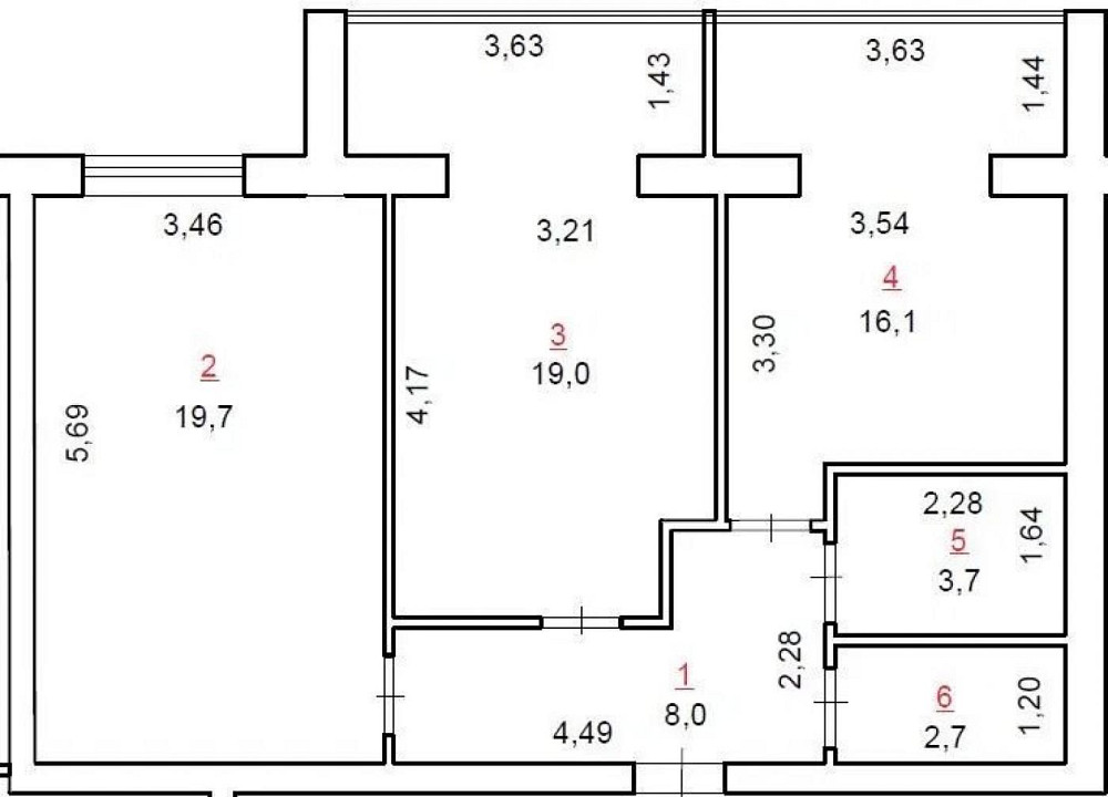 Продаж Квартира 5-кімнатна, 10/11 поверх на вул. Євгена Рихліка Житомир - фото 3