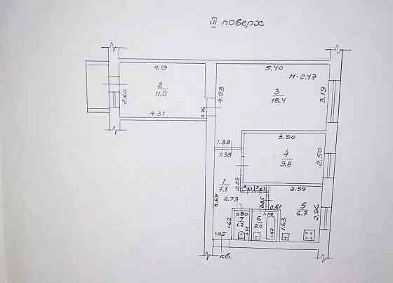 3 комнатная на Судостроительной Odessa