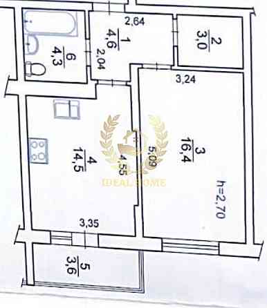 Продаж Квартира 1-кімнатна на Загоровская ул., 25 Киев
