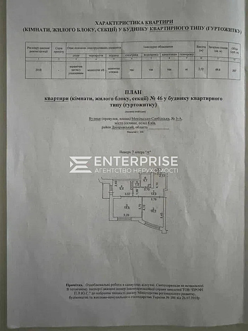 Продаж Квартира 2-кімнатна, 7/26 поверх на вул. Никольско-Слободская Київ - фото 15