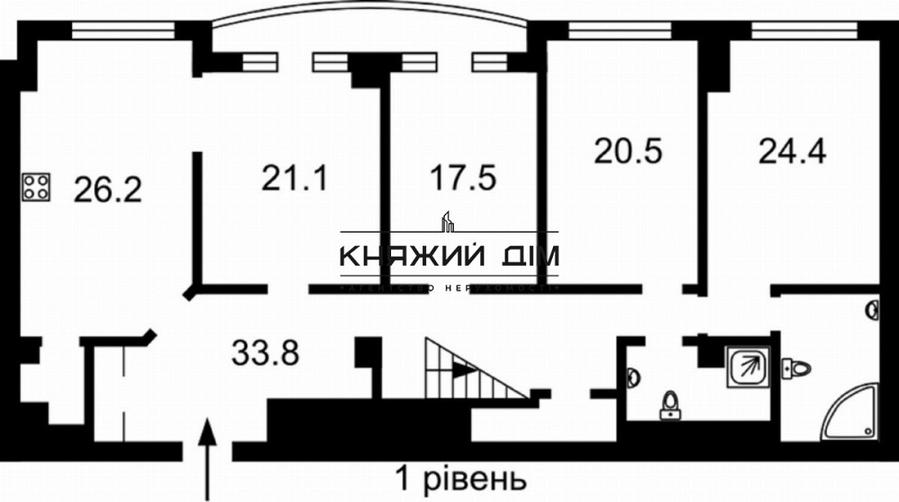 Продаж 5к Квартира 300 кв.м Жилянская ул. Київ - фото 18