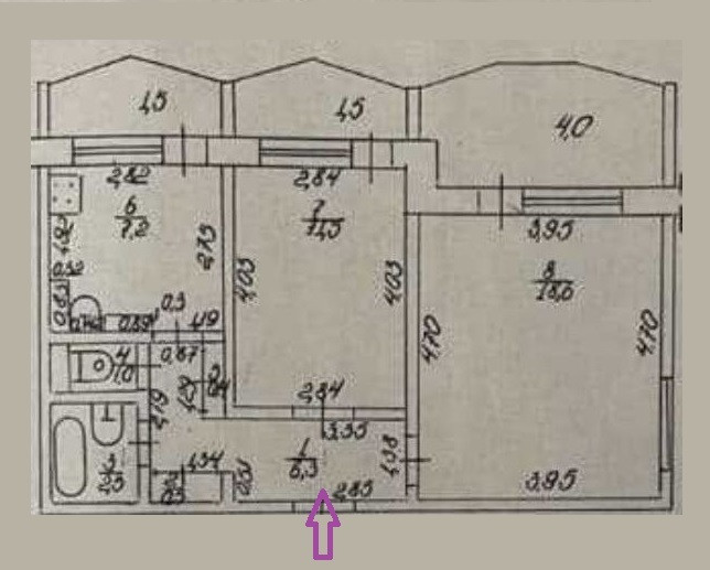 Продаж Квартира 1-кімнатна, 8/16 поверх на Академика Глушко проспект Одеса - фото 14