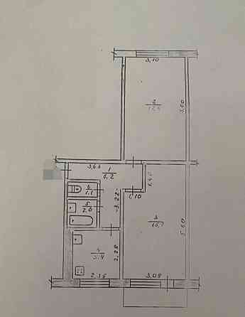 Продаж Квартира 2-кімнатна, 2/5 поверх на вул. Селецька Житомир