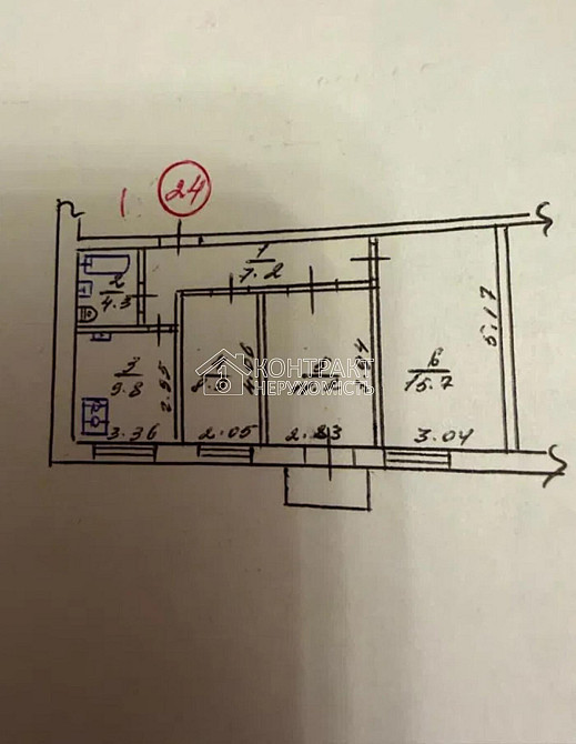 Продаж Квартира 3-кімнатна, 3/4 поверх на вул. Дудинської Харків - фото 14