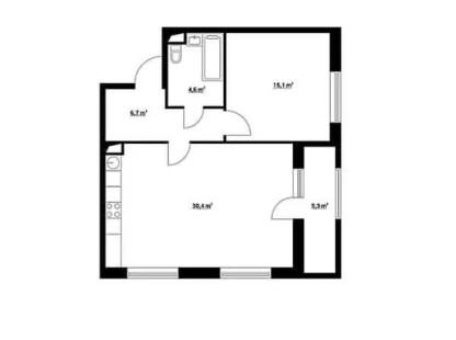 Продаж Квартира 1-кімнатна на ул. Генуэзская, 1/1 Одеса - фото 8