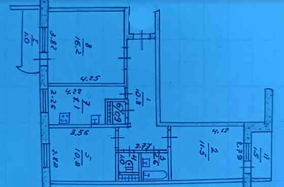 Продаж Квартира 3-кімнатна, 2/9 поверх Тернопіль