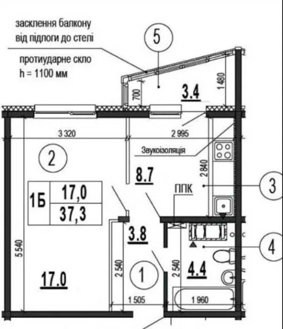 Продаж Квартира 1-кімнатна, 7/25 поверх на улица Русовой Софьи, д.7 Київ - фото 10